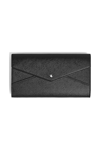 Montblanc Zarf Tipi Cüzdan 222941 Siyah