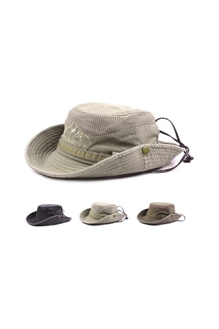 Unisex Güneşten Koruyucu Şapka, Nefes Alabilen Kumaş, Hızlı Kuruma Özelliği, Rahat Ve Hafif Tasarım Siyah