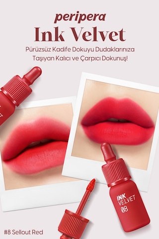 Perıpera Ink Velvet 8 Sellout Red 8