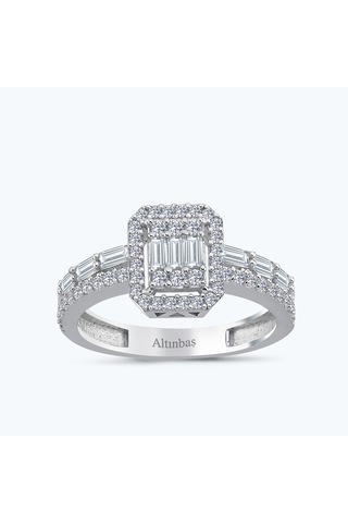 Altınbaş Altın Baget Yüzük Yzgk1326-24753 Çok Renkli