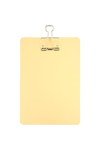 Kayigo Tiny Alüminyum A4 Clipboard Gold