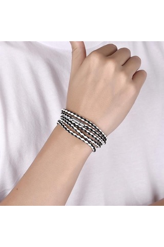 Gogoey Dbg9797 Erkek Deri Bileklik Çok Renkli