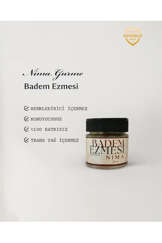 Nima Gurme Badem Ezmesi 200 G