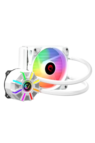 Rampage Helıos C1 Beyaz 68cfm 1800rpm Rainbow Amd Am5/ıntel Lga1700 120mm Sıvı Soğutmalı Cpu 120MM FAN
