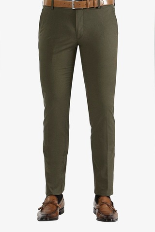 P 1050 Slim Fit Haki Spor Pantolon Haki