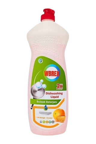 Wbrex Portakal Kokulu Sıvı Bulaşık Deterjanı 5 x 650 ML