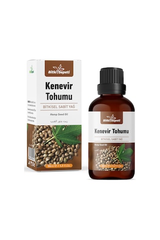 Kenevir Tohumu Yağı, Kendir Tohumu Yağı, 50 Ml