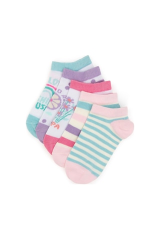 U.s. Polo Assn. Kız Çocuk Aqua Çorap 50304449-vr007 Aqua