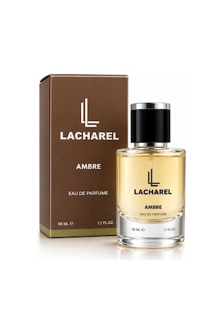 Lacharel Ambre Eau De Parfum 50 Ml Vanilyalı Amber Ve Sıcak Baharatlı Parfüm Ferah