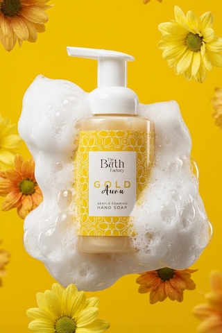 Nemlendirici Arındırıcı Gold Aura Köpük Sabun 300 Ml
