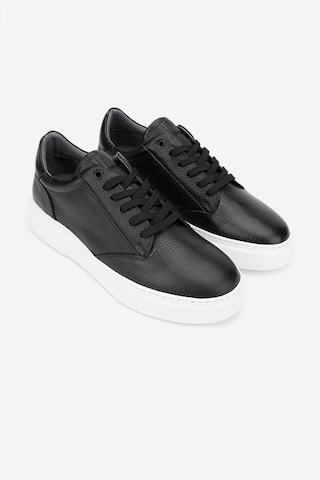 Valmenti Erkek Hakiki Deri Siyah Floter Sneakers & Spor Ayakkabı 1212 2509 Erk Ayk Sk26-27 Sıyah Fltr