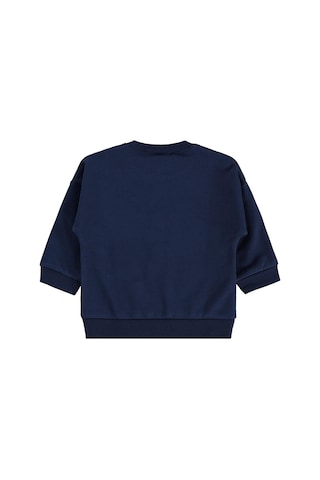 Civil Baby Tavşan Baskılı Basic 6-18 Ay Sweatshirt - Lacivert Koyu Lacivert