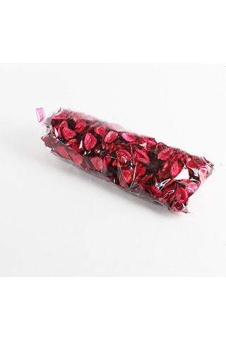 Dekoratif Gül Kurusu Yaprağı Süsleme Gül Yaprağı Kuru Gül Kırmızı