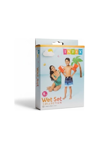 Intex Wet Set Collection Çocuk Şişme Kolluk 6-12 Yaş 30x15 Cm Deniz Havuz Kolluğu