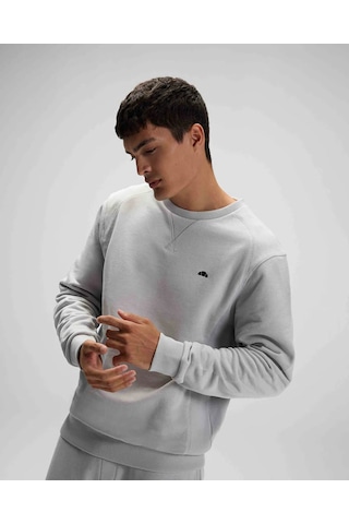 Ellesse Gri Erkek Sweatshirt Em282-1 Gri