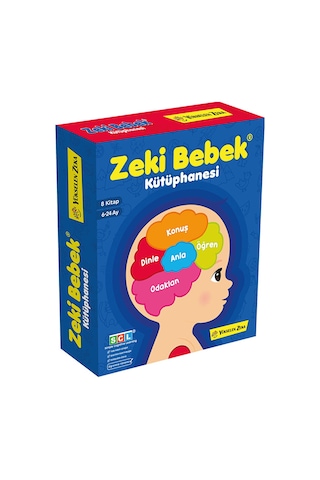 6-24 Ay Zeki Bebek Kütüphanesi 8'li Set
