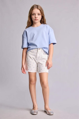 Defacto Gabardin Şort Kız Çocuk H7933a826hser233 Ekru-er233
