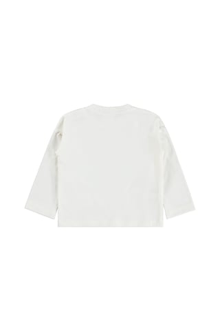Civil Baby Happy Today Baskılı 6-18 Ay Sweatshirt - Ekru