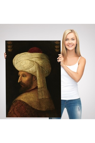 Fatih Sultan Mehmed Han Tablosu-6409 35 X 50