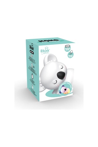 Dhink Silikon Şarjlı Gece Lambası Koala Coco Beyaz