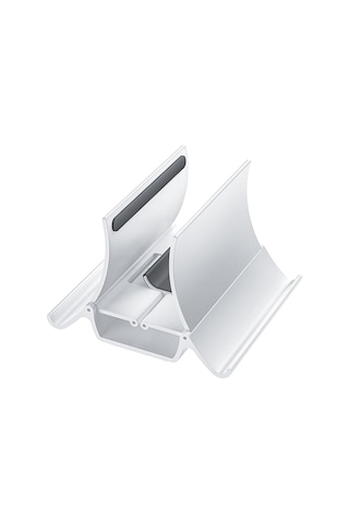 Dikey Dizüstü Bilgisayar Standı Tutacağı Masa Kaymaz Beyaz Diğer