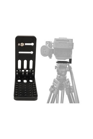 Geeroyoo Kamera L Braketi, Dikey-yatay Çekim, 20kg Yük Kapasitesi, Tripod Uyumlu, Alüminyum Allyüzeyli, Profesyonel Fotoğraf-video Erişkinleri İçin Hızlı Montaj Plakası