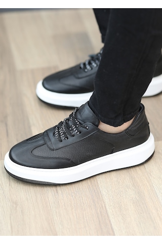 Hakiki Deri Günlük Rahat Erkek Sneaker Ayakkabı Agen5775 001