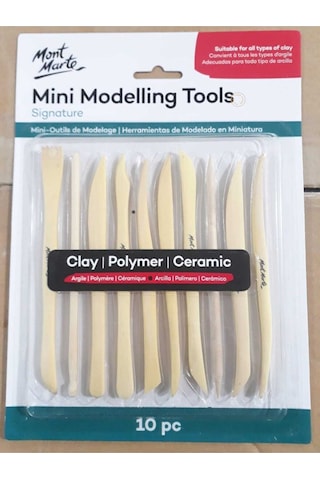 Mini Ling Tools Seramik Başlangıç Ebeşuar Seti 10 Lu Paket
