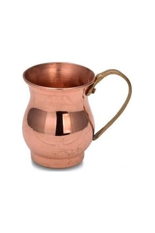Turna Bakır Oyuncak Maşrapa 6 Cm Düz Kırmızı Turna5502-1