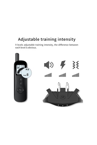 Singree Akıllı Köpek Eğitim Aracı: Uzaktan Kumandalı, 9 Seviyeli Eğitim, Giyme Algılama, Usb Şarj, 1000m Menzil