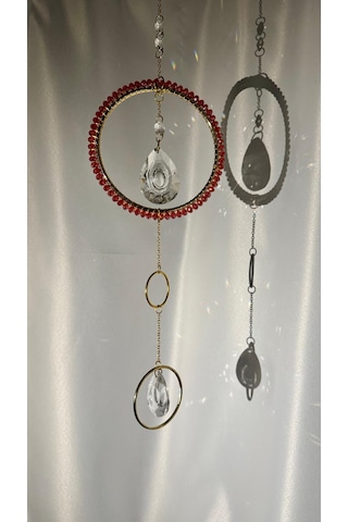 Lumiere Kristal Güneş Yakalayıcı , Kristal Dekor Kristal Obje Hediye , Crystal Suncatcher Tek Parça