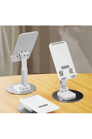 360 Derece Döner Tabanlı Ayarlanabilir Telefon Tablet Masaüstü Standı