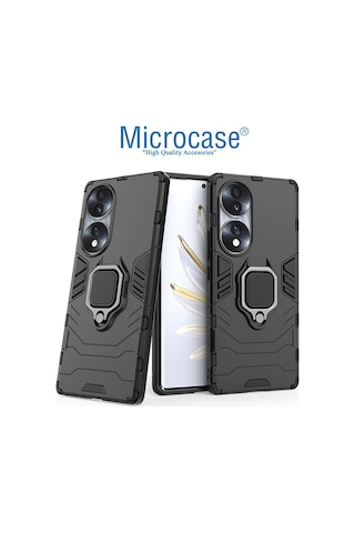 Microcase Honor 70 Batman Serisi Yüzük Standlı Armor Kılıf-Al3349