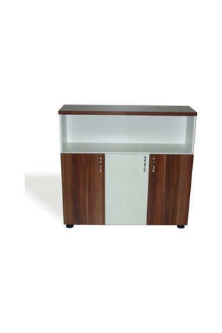 Burovena Vena Sıla Ofis Çalışma Masa Takımı Erik-Beyaz Erik