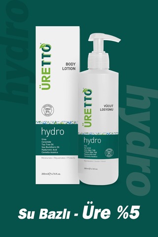 Üretto Hydro Vücut Losyonu 200 ML