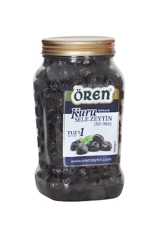 1 Kg Kuru Sele Siyah Zeytin