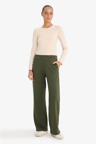Defacto Straight Fit Beli Lastikli Basic Düz Cepli Eşofman Altı F7143ax25aukh211 Haki-kh211