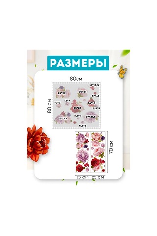 Sticker Store Duvar İçin Dekoratif Etiketler 169646764 Beyaz