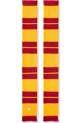 Gsstore Galatasaray 5 Yıldızlı Çocuk Triko Atkı C252203 Sarı - Kırmızı