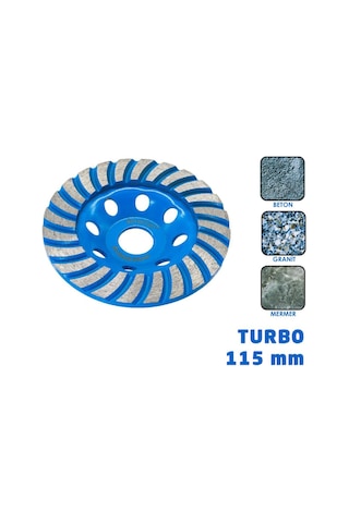 Master 504905 Turbo Elmas Yüzey Temizleme 115 Mm