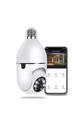 İronix Tp2 3mp İp Wifi Full Hd 8 Led Gece Görüşlü Hareketli Ampul Kamera