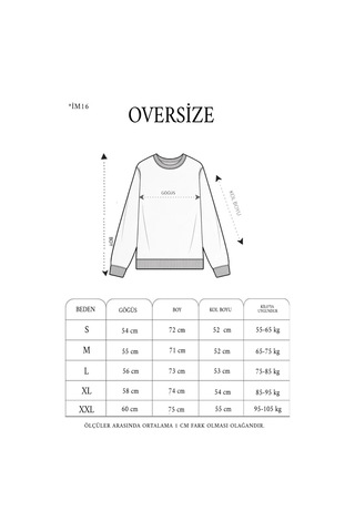 Valensdesign Yıldırım Baskılı Bisiklet Yaka Sweatshirt - Beyaz