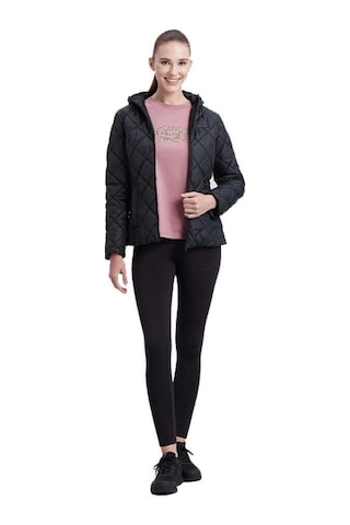 Skechers W Capitone Hooded Jacket Kadın Mont - Siyah S212001-001 Siyah