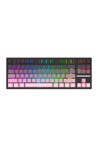 K88 Mekanik Oyun Klavyesi- 3 Modlu Hot Swap Rgb 4000 Mah Batarya + Coiled Klavye Kablosu