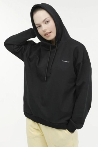 Lumberjack Wb Hoodıe 17sn80 3pr Kadın Sweatshirt Siyah Xs-xl 001