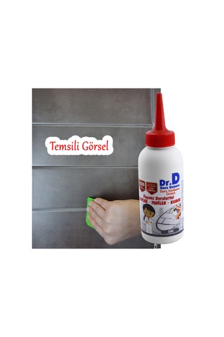 Antrasit Gri Renk Derz Dolgu Fayans Seramik Mermer Yer Duvar İçin Tamir Derz Yenileme Dolgusu 200 Gr