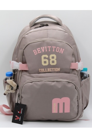 Bevitton Özel Su İtici Kumaş Vizon-pudra Okul Çantası 34500