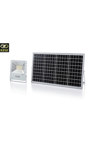 Güneş Enerjili aydınlatma projektör Lamba Bahçe Sokak solar Aydınlatma Kaliteli Ve Uzun Ömürlü Ezız 100w