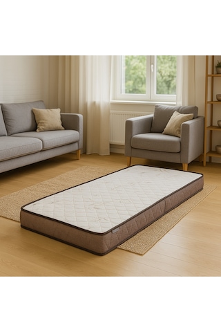 Bamboo Ortopedik Deluxe Katlanır Yatak Uzanma Yatağı Misafir Yatağı Yer Yatağı 90 190 Cm