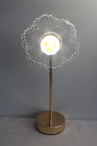 Krd-6821 Lemmy Masa Lambası Beyaz